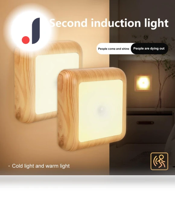 LED Smart Human Body Sensor Night Light — Night Lights, Homeware Essentials