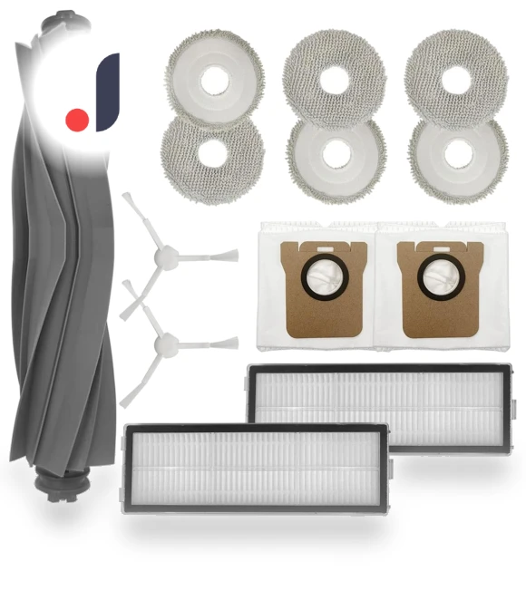 Main Side Brush HEPA Filter Mop Attachments Dust Bags Spare Parts — Parts & Accessories, Elegant Living House