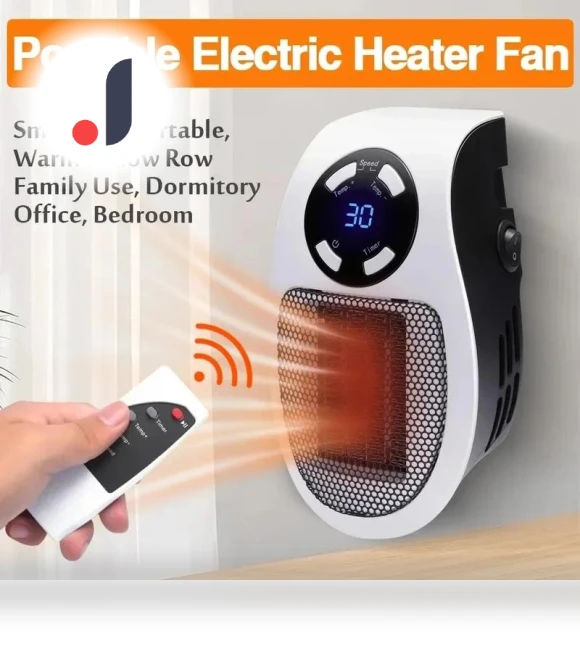 Mini Smart Wall Electric Heaters — Portable Heating Solutions, DC-HOME-4