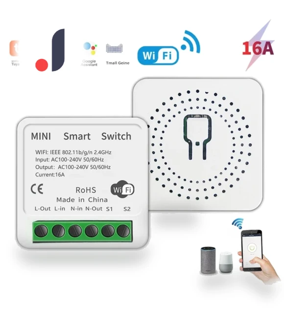 Mini Wi-Fi DIY One-Side Remote Control — Remote Controls, Super Star Mall