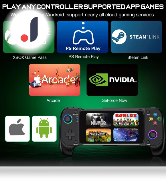 Mobile Gaming Controller — Keyboards, Bellatrix