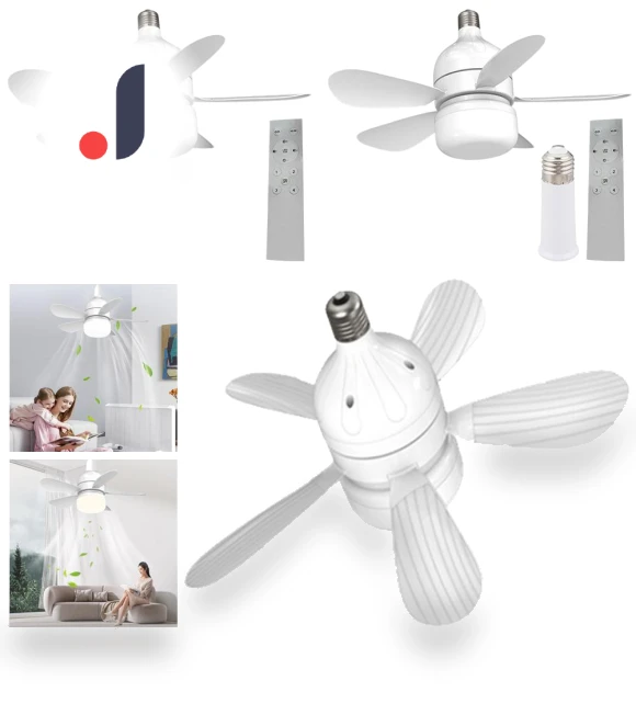 Modern Ceiling Fan with LED Lighting and Remote Control — Ceiling Fan Lighting Solutions, Good Household Items