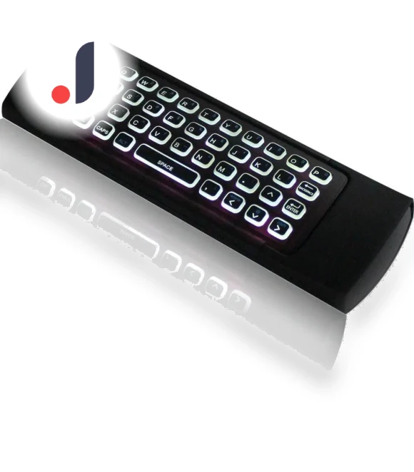 MX3 Air Mouse Wireless Mini Keyboard with Remote Control — Keyboards, Clock-Mall