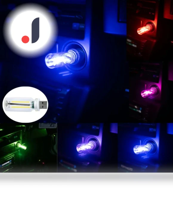 Retro USB LED Filament Bulb — Incandescent, A Auto Parts Mall