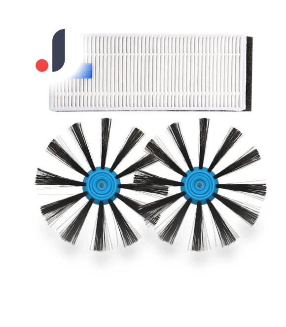 Side Brush and HEPA Filter for Sweeping Robots — Parts & Accessories, WADE3