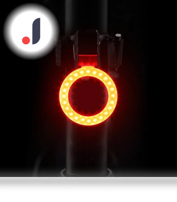 Smart Brake Sensor and Rear Light for Bicycle — Bike Headlights, Cozy Cottage-Relax