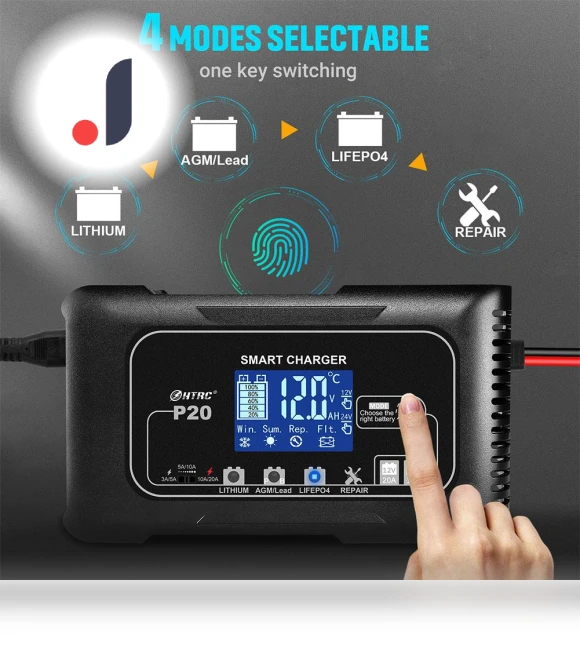 Smart Car Motorcycle Battery Charger — Chargers, Build My Home