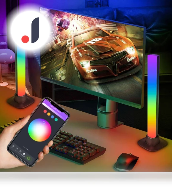 Smart LED Gaming Panel — USB Lighting Solutions, Rainbow Rain