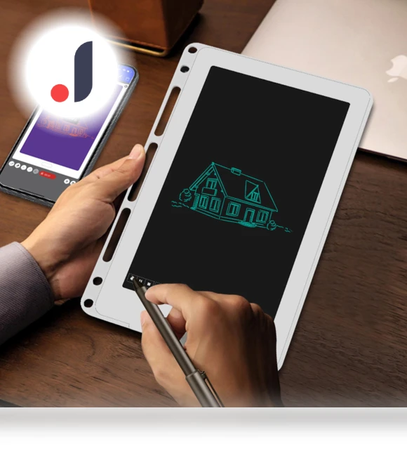 Smart Pen with Leather Notebook — Styluses & Digital Pens, TOMTOP JMS