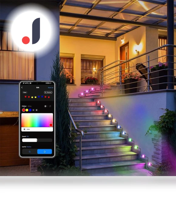 Smart RGBIC Curtain Light — LED Strips, Good Household Items