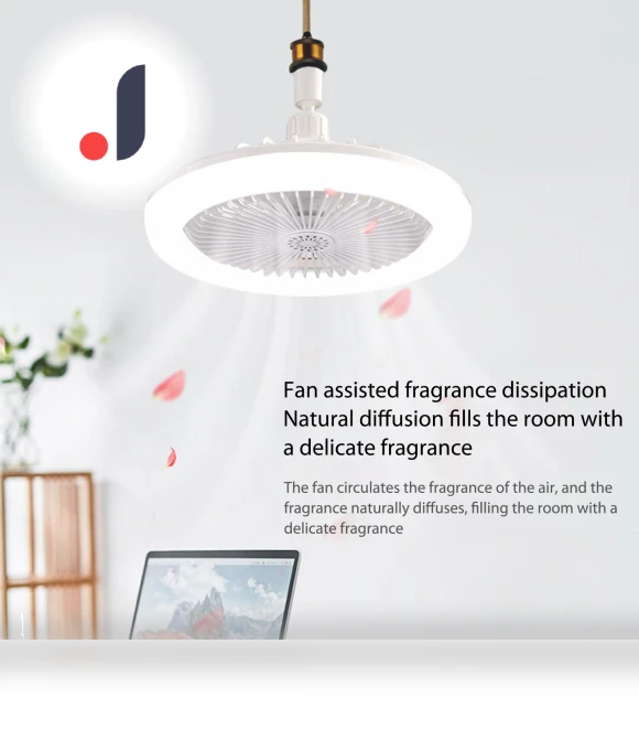 Smart Silent Ceiling Fan with LED Light — Ceiling Fan Lighting Solutions, Build My Home