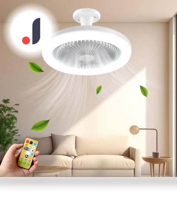 Smart Silent Ceiling Fan with Remote Control — Ceiling Fans, HIMO Group