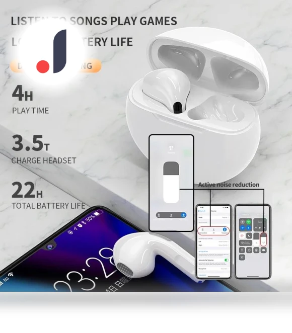 Smart Touch Wireless Headphones — Audio Gear, KITCHEN-MALL