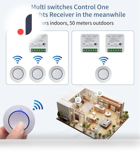 Smart WiFi Switch — Smart Home Modules, Build My Home