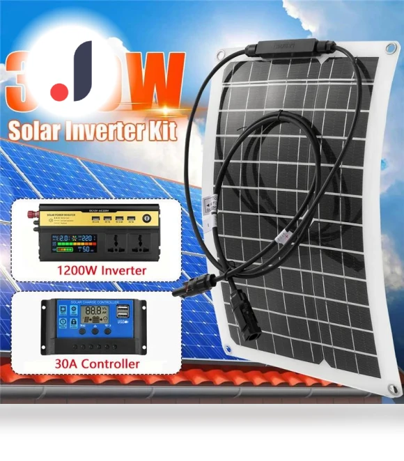 Solar Power System Kit — Power Inverters, Stone Home