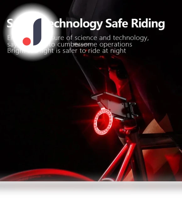 Solar-Powered Bike Rear Light — Bike Headlights, GYROBALL