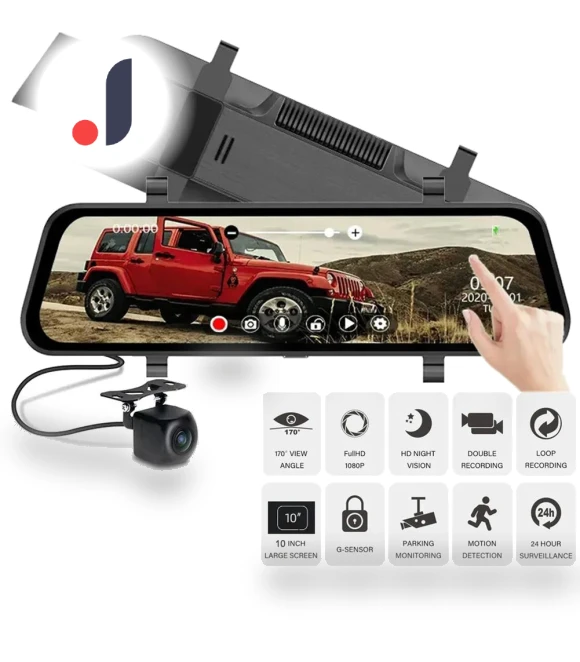 Universal Mirror Dash Cam — Dashboard Cameras, Comfort Homeware