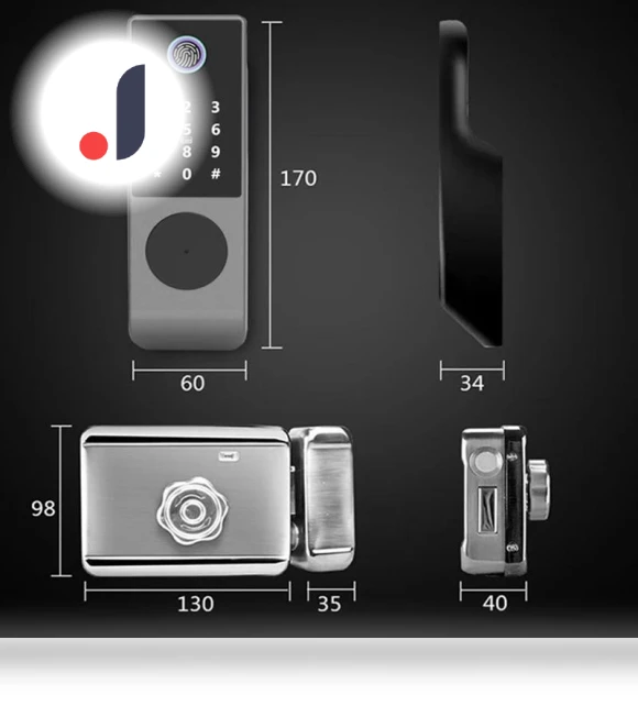 Waterproof Smart Door Lock — Locks, Stone Home