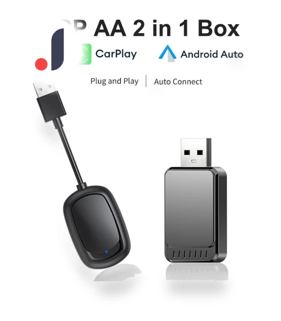 Wireless CarPlay and Android Auto Adapter — Car Accessories & Gadgets, Auto Launcher