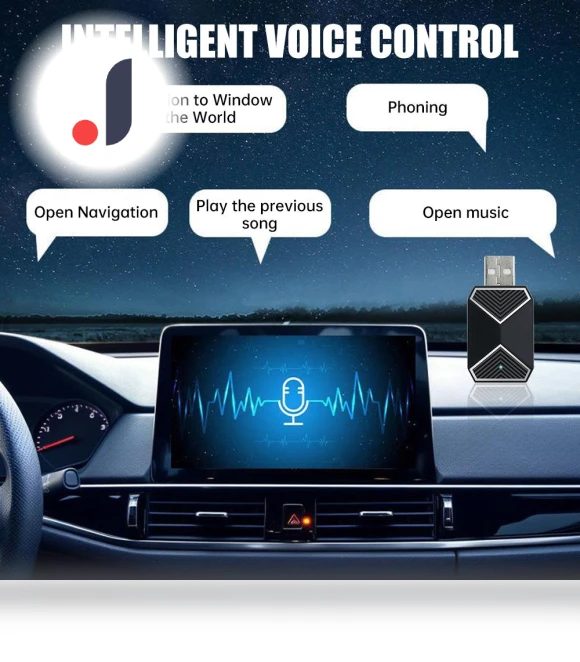 Wireless Carplay Android Auto Adapter Dongle — USB, RuJia Home Decor
