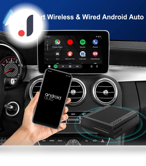 Wireless CarPlay Android Auto Decoder Box — Stereo Receivers, Toool-Home