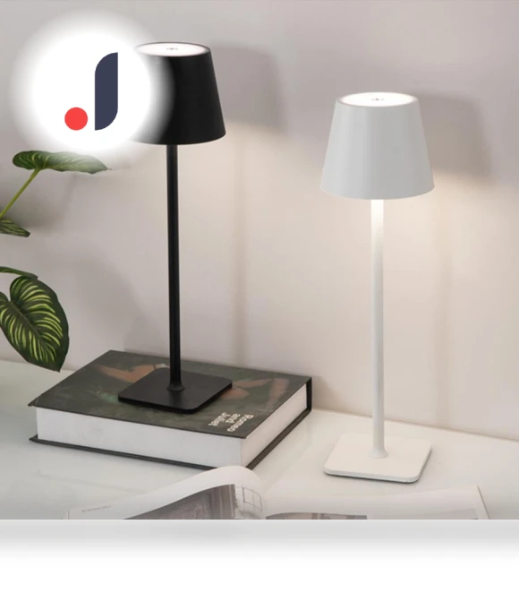 Wireless LED Desk Lamp with Touch Sensor — Study & Desk Lighting, Build My Home