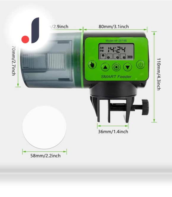 Automatic Aquarium Feeder with Smart Timer — Feeders, Good Household Items