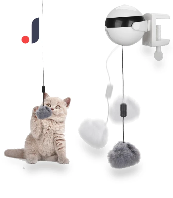 Electric Automatic Lift Plush Puzzle Ball — Cat Playthings, IKEA Supermarket