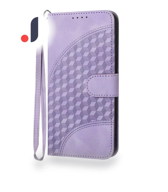 Faux Leather Flip Cover Case with Card Slot and Stand — Basic Cases, huhong718