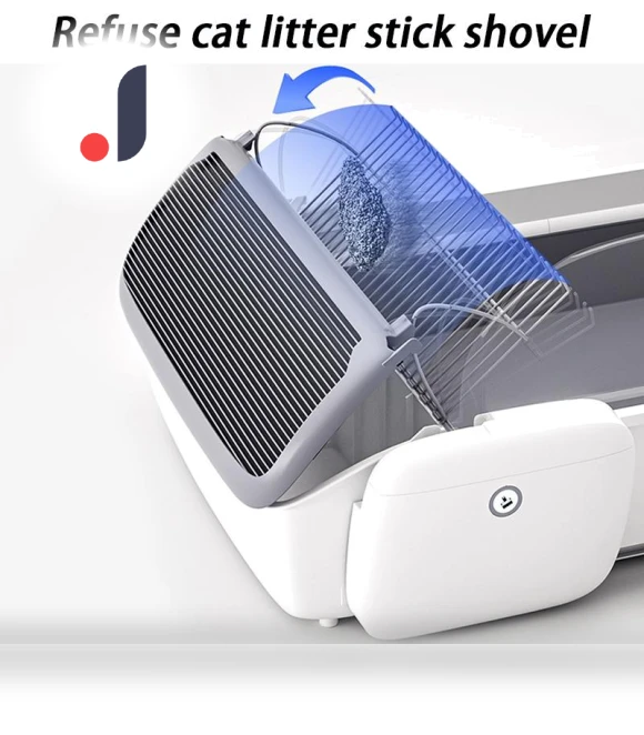 Fully Automatic Self-Cleaning Cat Litter Box — Training Systems, Rainbow Rain