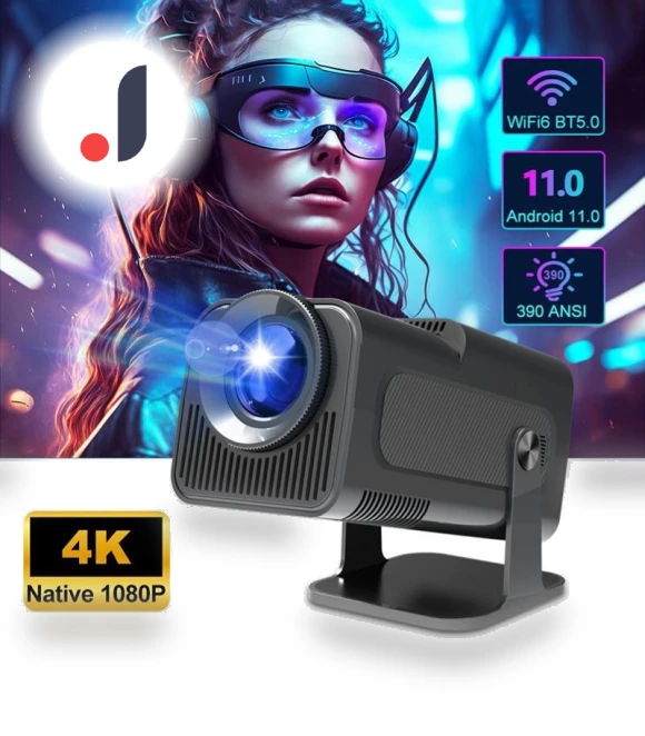 HD True 1080P 4K Android 11 Home Theater Mini Projector — Home Theater Projectors, Popular House