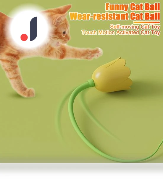 Interactive Cat Ball in Flower Shape — Cat Playthings, anruifu