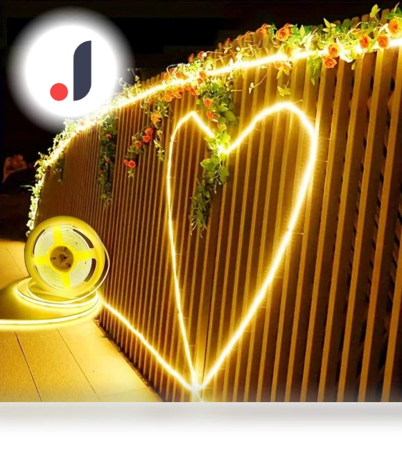 LED COB Strip with Touch Dimmer — LED Strips, Build My Home