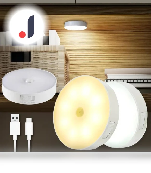 LED Motion Sensor Lights — Night Lights, Rainbow Rain