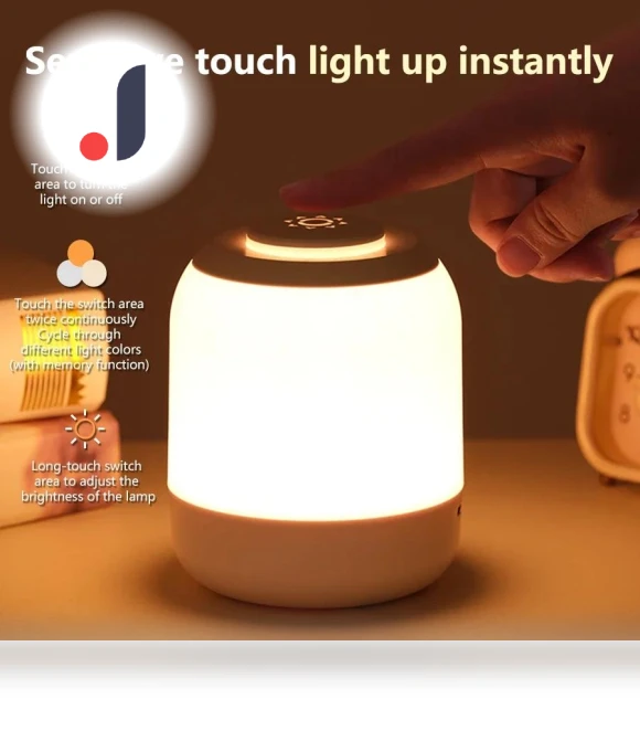 LED Night Light Touch Lamp — Night Lights, Good Household Items