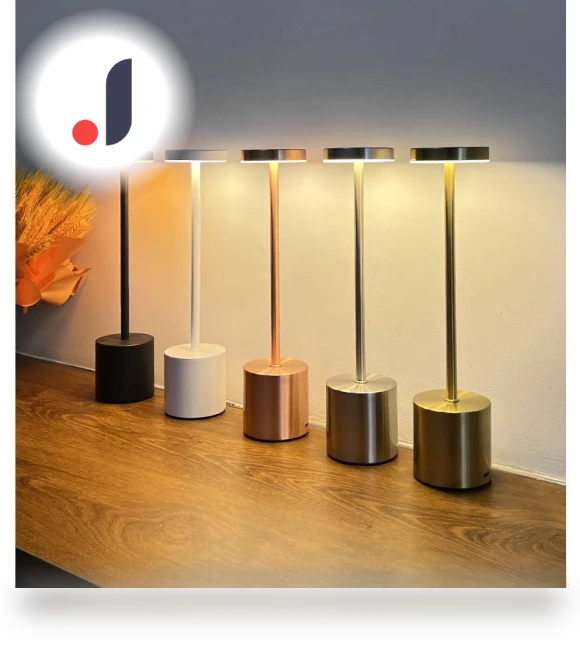 LED Touch Metal Desk Lamp — Desk & Table Lighting, Home Of Auto Parts