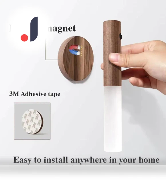 LED Wooden Touch Night Light with Motion Sensor — Night Lights, Home Of Auto Parts