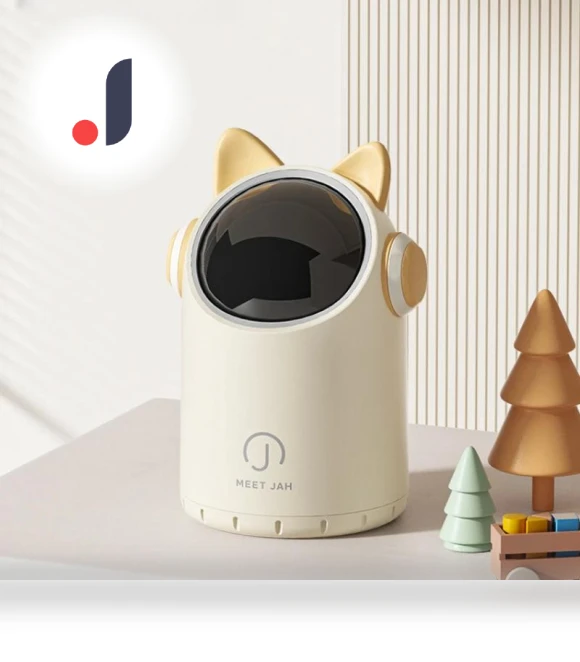 Mini Smart Trash Can with Display — Kitchen Cans, Simple and warm