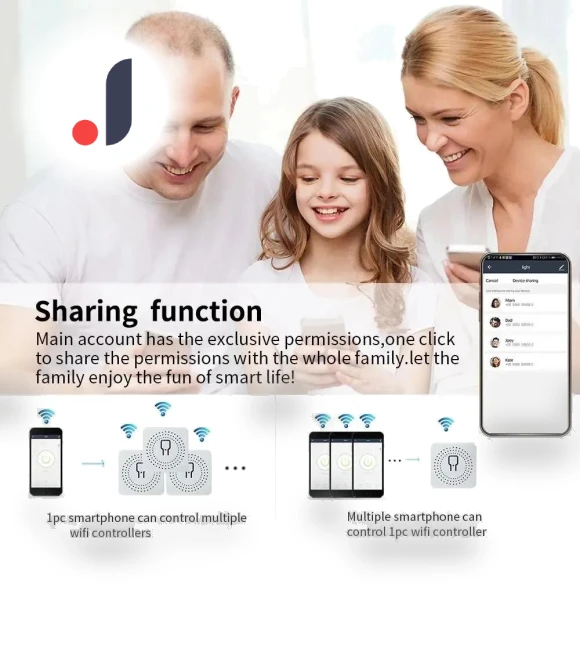 Mini WiFi Smart Switch 16A Relay — Smart Home Modules, Good Household Items