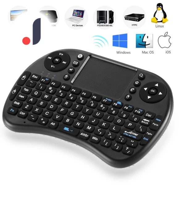 Mini Wireless Keyboard Remote Control with Touchpad — Keyboards, Happy6