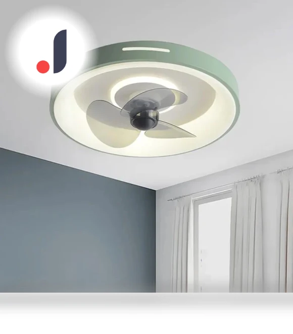 Minimalist Smart Ceiling Fan Light — Ceiling Fan Lighting Solutions, Good Household Items