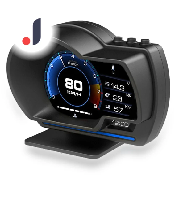 Projection Display OBD2+GPS Smart Gauge Car HUD — Car Accessories & Gadgets, A Auto Parts Mall