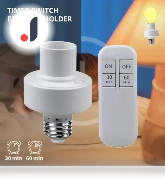 Smart Bulb Socket with Remote Control — Light Sockets, Cozy Cottage-Relax