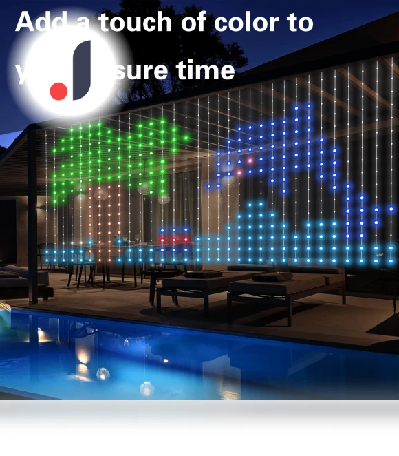 Smart Curtain LED Bluetooth Light — String Lights, Good Household Items