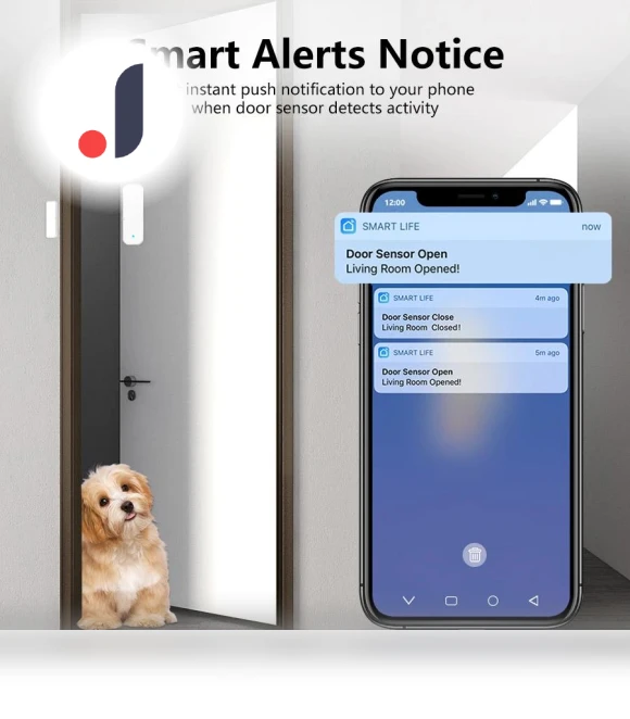 Smart Door Sensor — Smart Home Security, Good Household Items