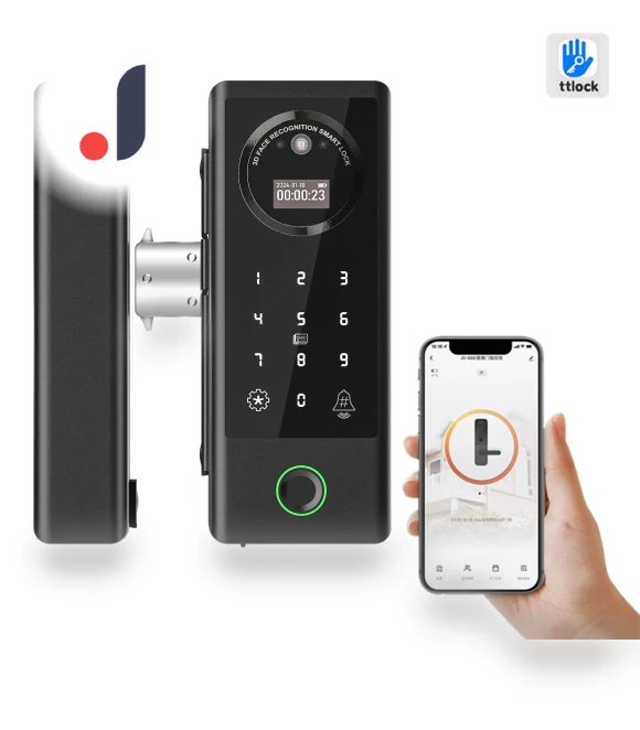 Smart Glass Door Lock — Smart Home Security, Neoglint