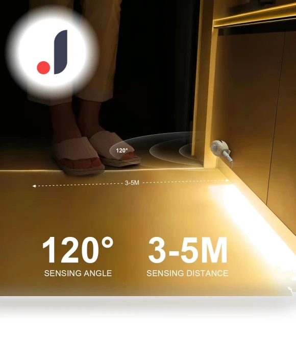 Smart Motion Sensor PIR LED Strip — LED Strips, Cozy Cottage-Relax