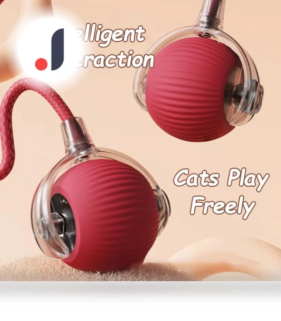Smart Pet Toy Ball — Interactive Animal Companions, AE Selection