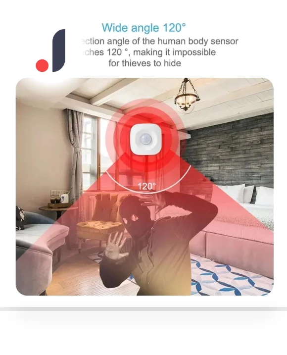 Smart PIR Motion Sensor Detector — Motion Sensors, Rainbow Rain