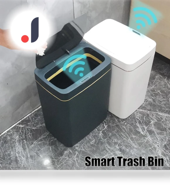Smart Trash Bin with Lid — Kitchen Cans, IKEA Supermarket